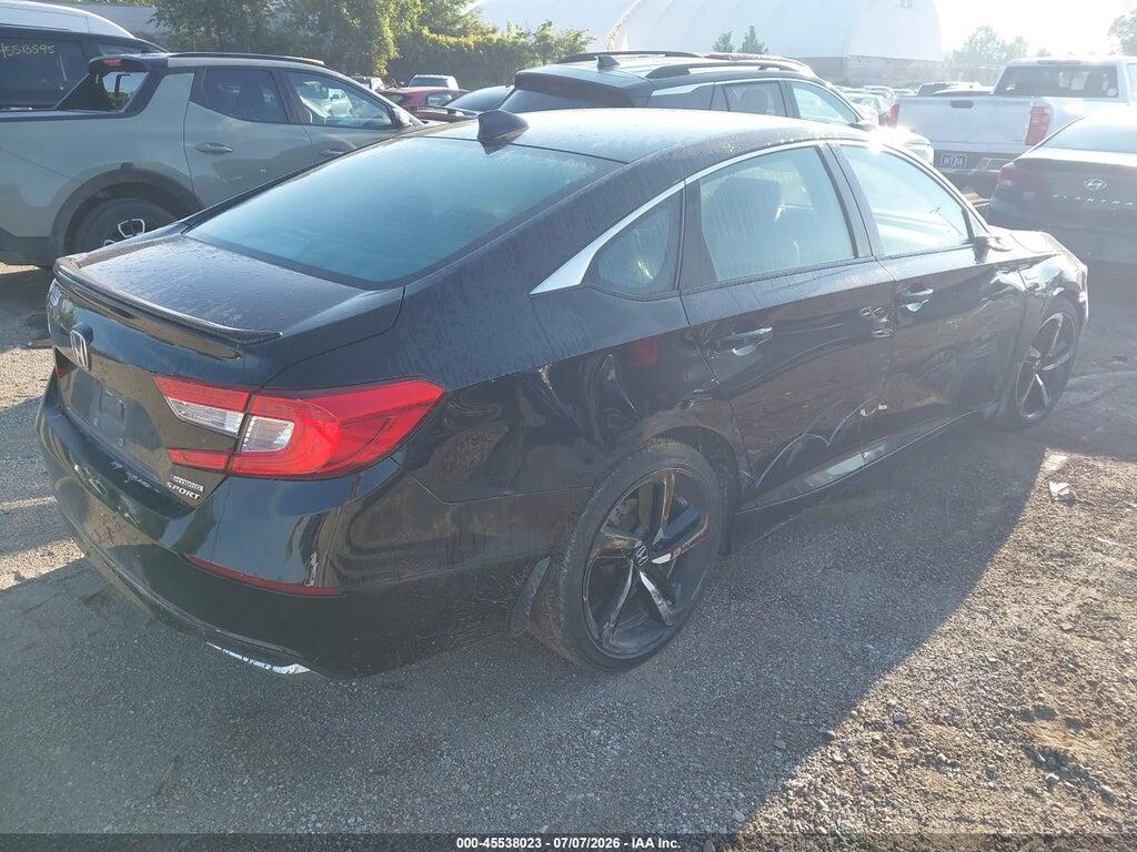 1HGCV3F28NA045179 2022 HONDA ACCORD HYBRID photo no. 4