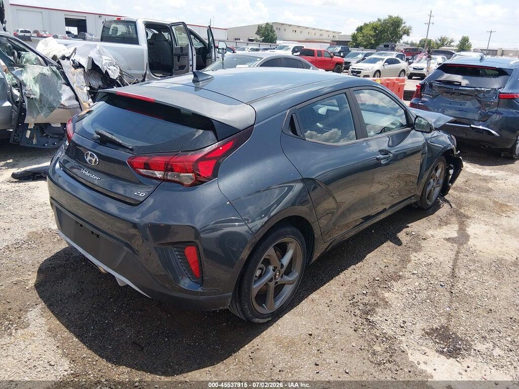 KMHTG6AF7KU020025 2019 HYUNDAI VELOSTER photo no. 4