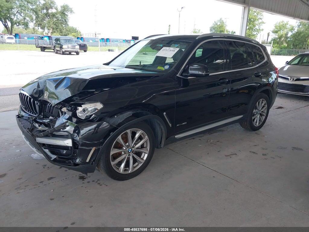 5UXTR9C50JLD66153 2018 BMW X3 photo no. 2