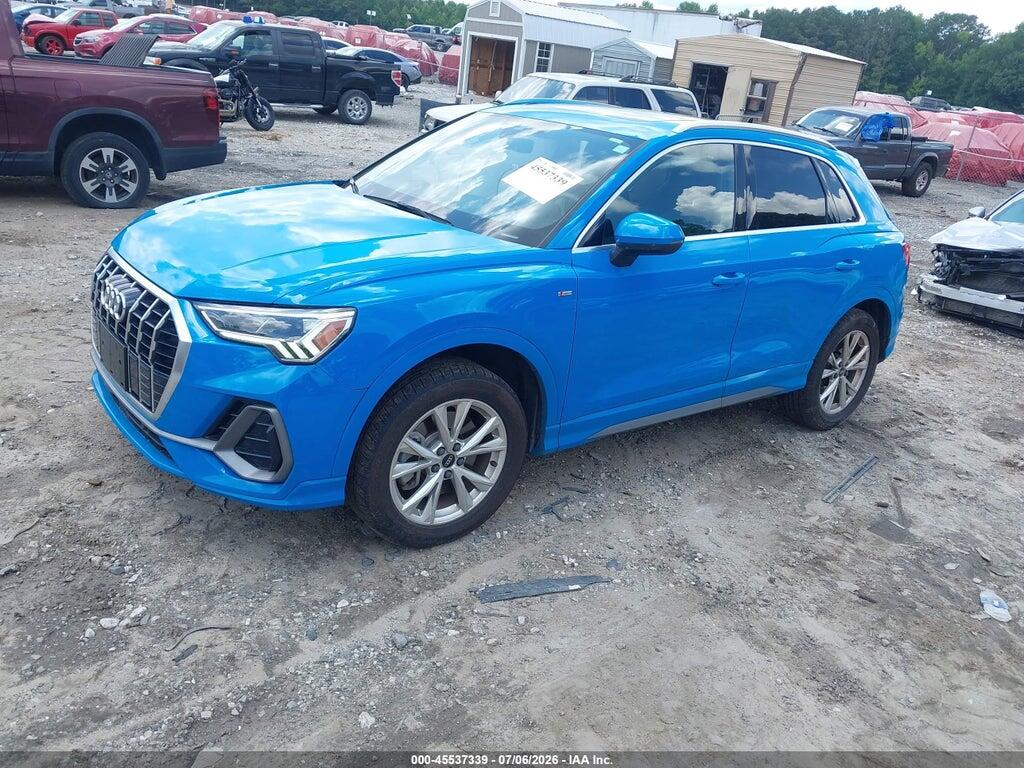 WA1DECF39P1077163 2023 AUDI Q3 photo no. 2