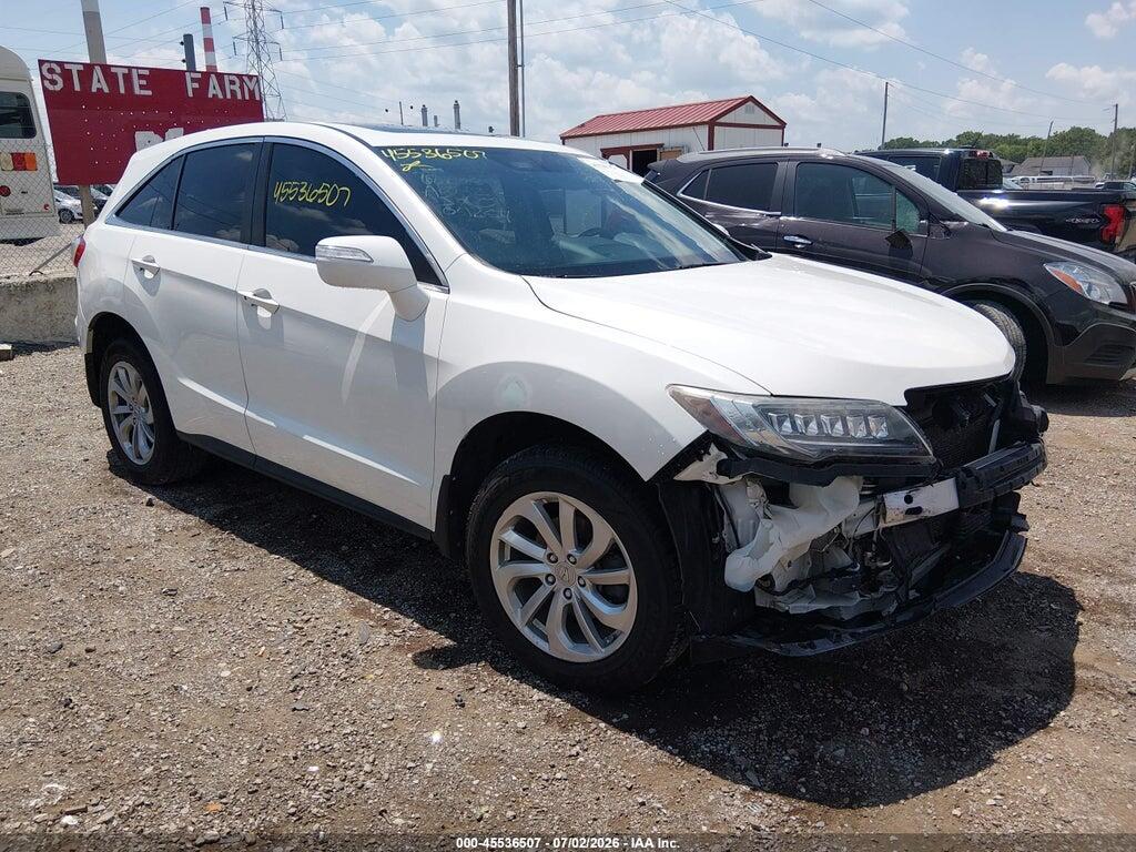 5J8TB4H50GL001254 2016 ACURA RDX photo no. 1