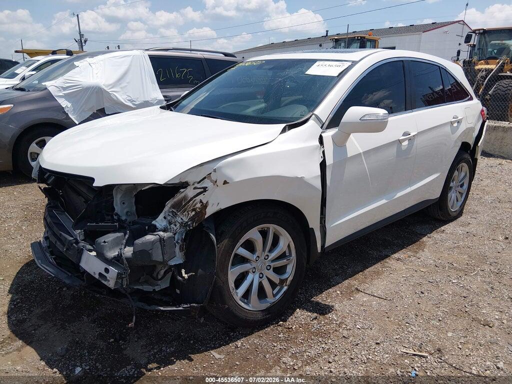 5J8TB4H50GL001254 2016 ACURA RDX photo no. 2