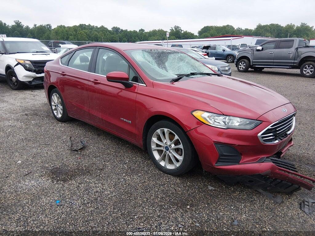 3FA6P0LU9KR199708 2019 FORD FUSION HYBRID photo no. 1