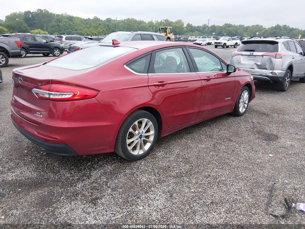 3FA6P0LU9KR199708 2019 FORD FUSION HYBRID photo no. 4