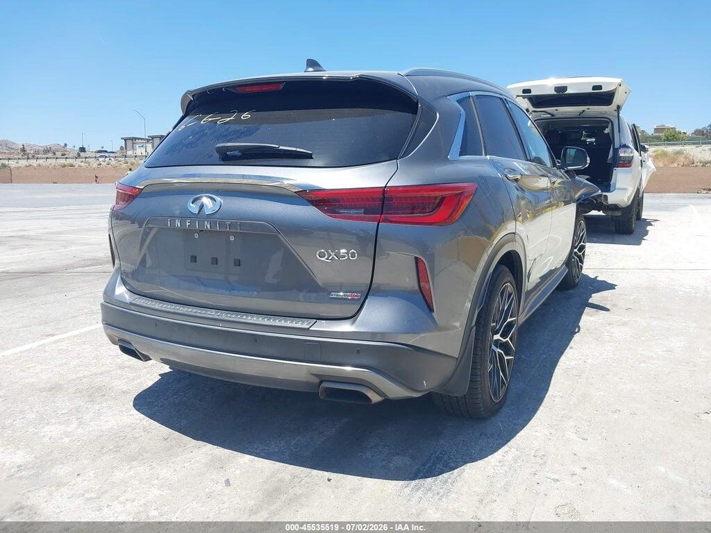 3PCAJ5M12LF108160 2020 INFINITI QX50 photo no. 4