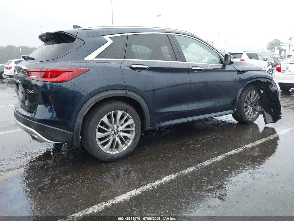 3PCAJ5BB6PF107711 2023 INFINITI QX50 photo no. 4