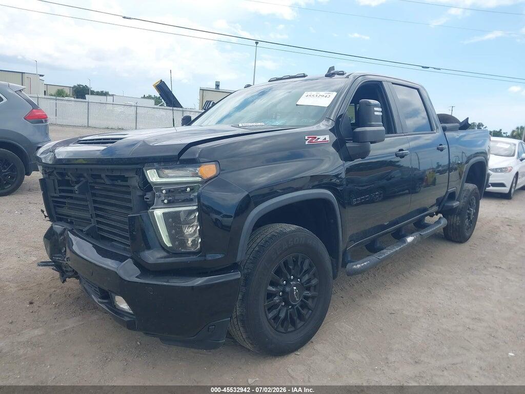 1GC4YPEY7MF274820 2021 CHEVROLET SILVERADO 2500HD photo no. 2