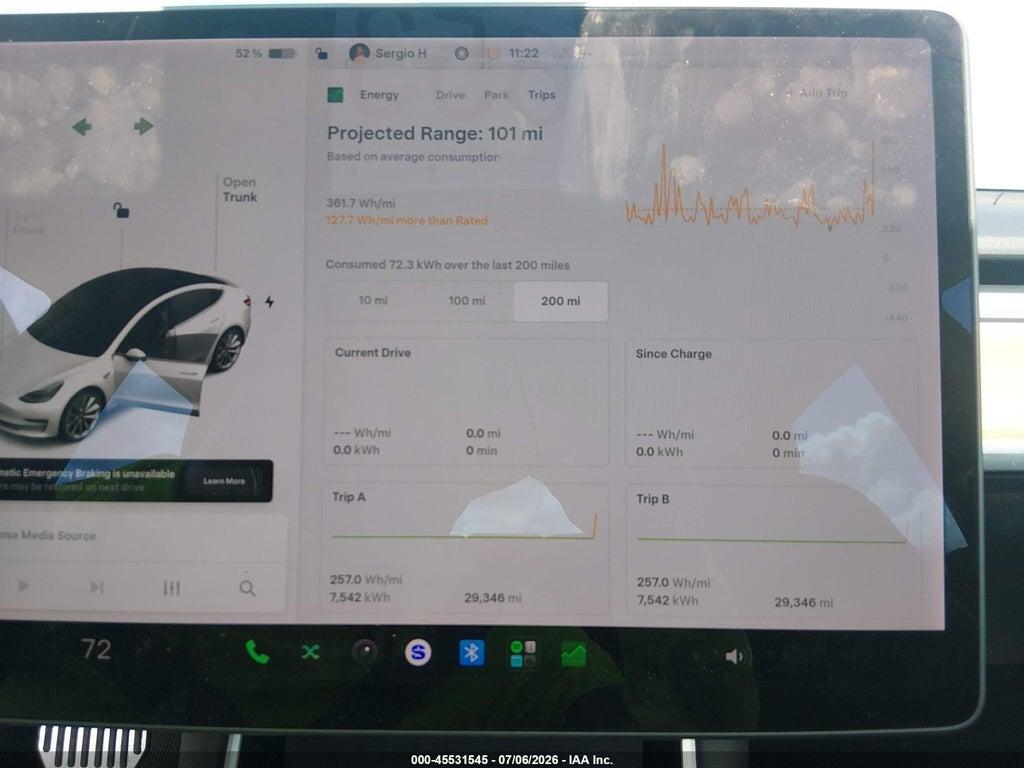 5YJ3E1EA8KF332133 2019 TESLA MODEL 3 photo no. 7