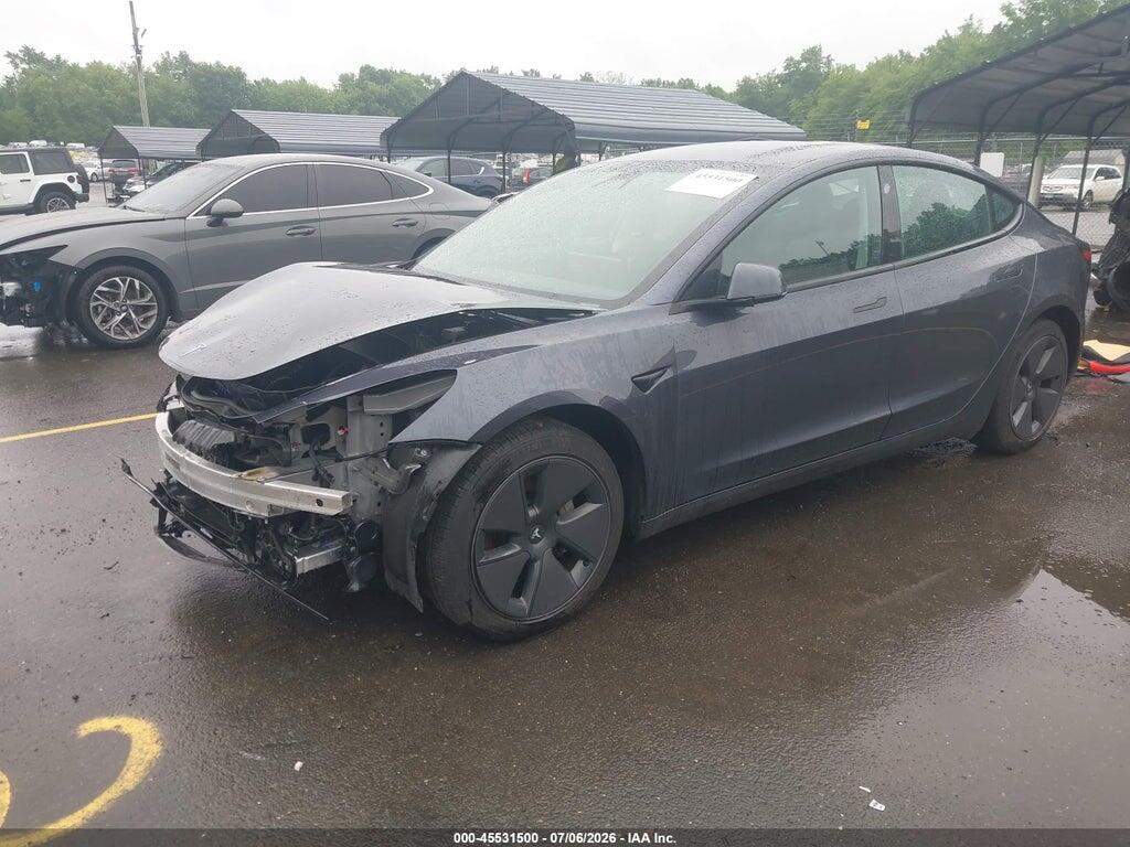 5YJ3E1EA4PF684455 2023 TESLA MODEL 3 photo no. 2