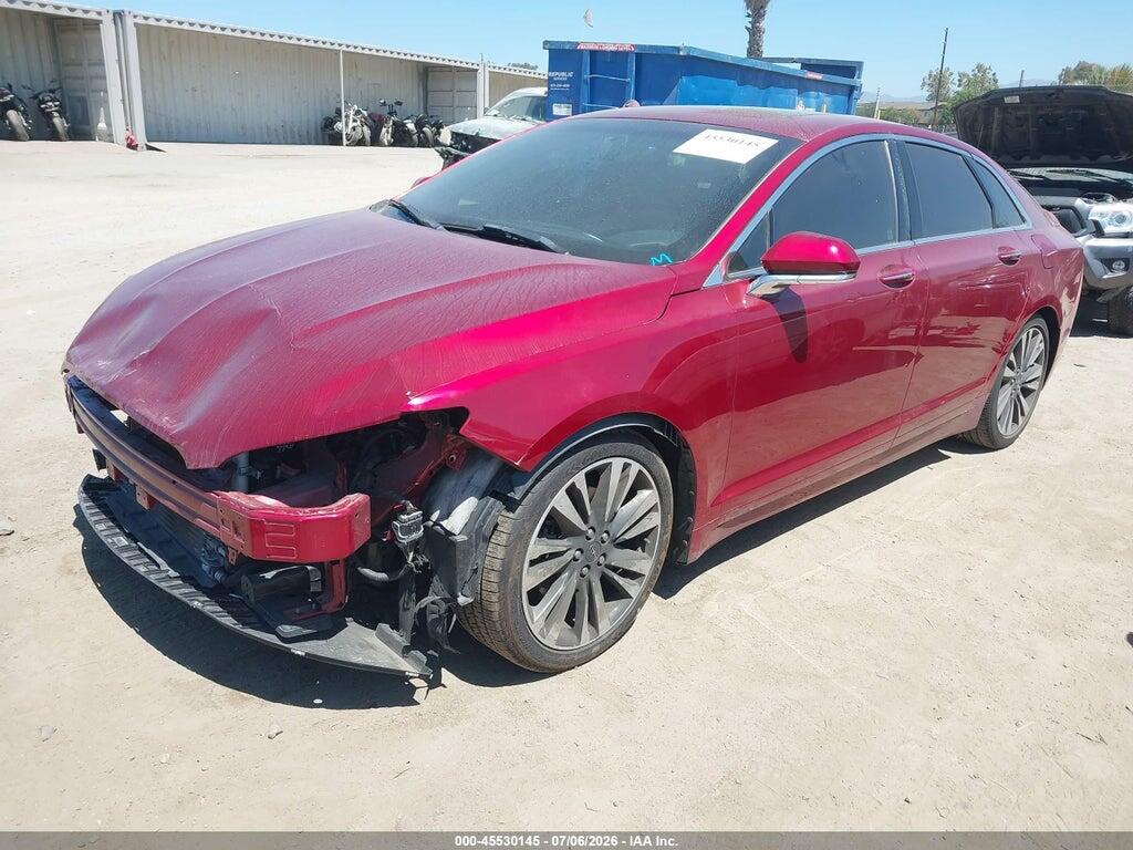 3LN6L5MU7HR666436 2017 LINCOLN MKZ HYBRID photo no. 2
