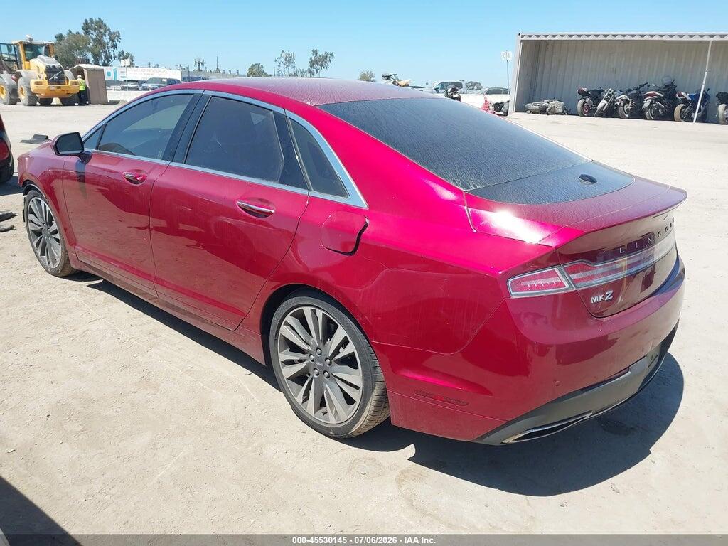 3LN6L5MU7HR666436 2017 LINCOLN MKZ HYBRID photo no. 3