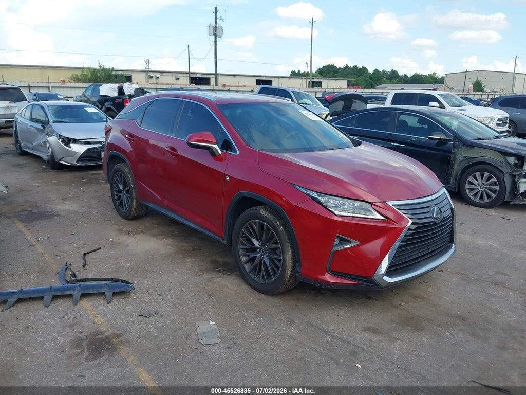 2T2ZZMCA0GC001878 2016 LEXUS RX 350 photo no. 1