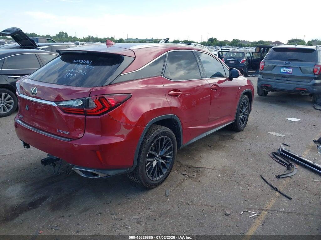 2T2ZZMCA0GC001878 2016 LEXUS RX 350 photo no. 4