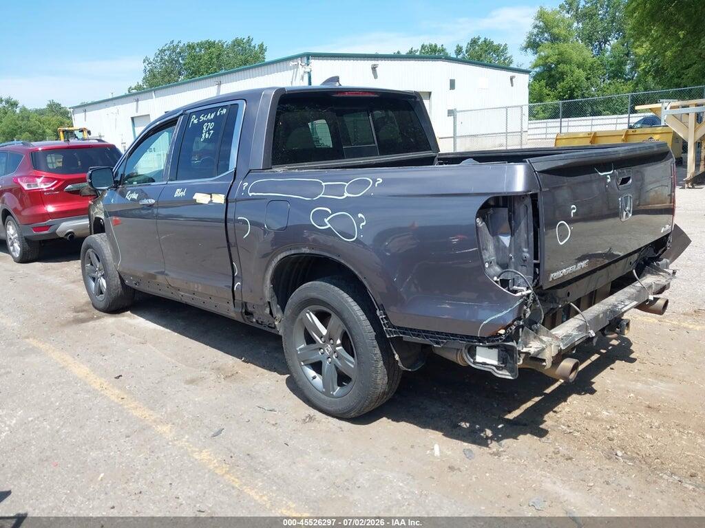 5FPYK3F71NB004187 2022 HONDA RIDGELINE photo no. 3