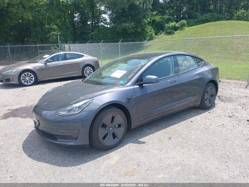 5YJ3E1EA0PF679186 2023 TESLA MODEL 3 photo no. 2