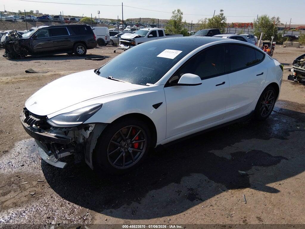 5YJ3E1EC8MF914480 2021 TESLA MODEL 3 photo no. 2