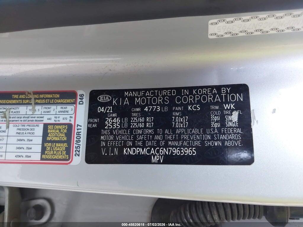 KNDPMCAC6N7963965 2022 KIA SPORTAGE photo no. 9