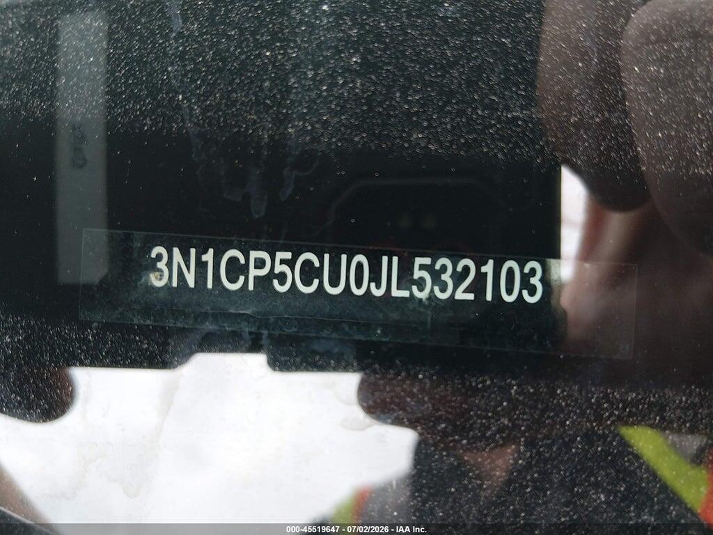 3N1CP5CU0JL532103 2018 NISSAN KICKS photo no. 9