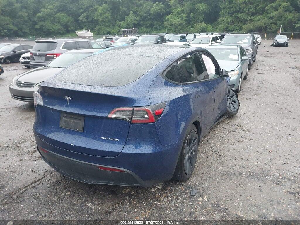 7SAYGAEE3SF221849 2025 TESLA MODEL Y photo no. 4