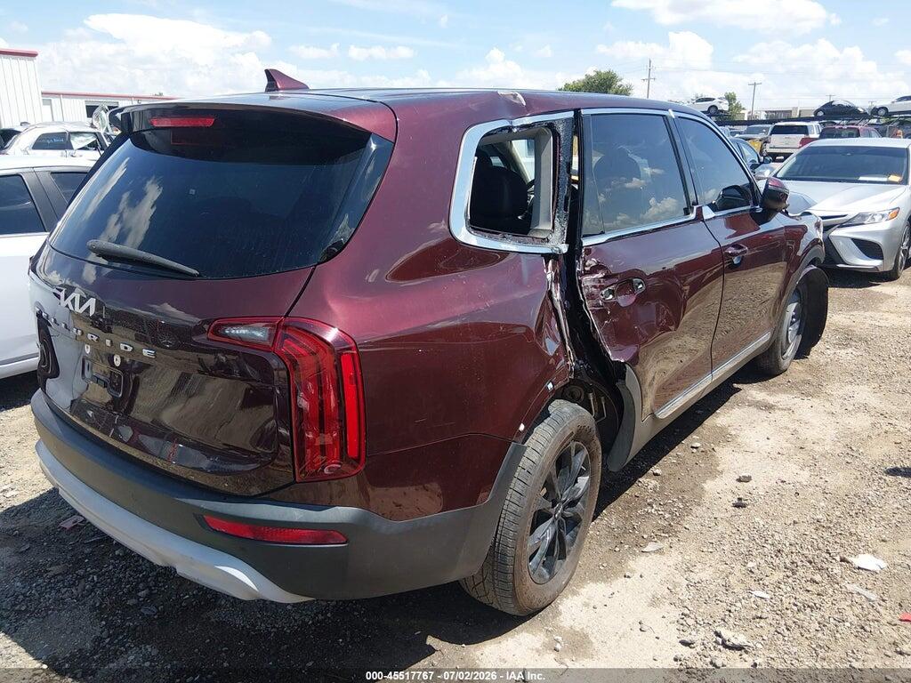 5XYP2DHC3NG203805 2022 KIA TELLURIDE photo no. 4