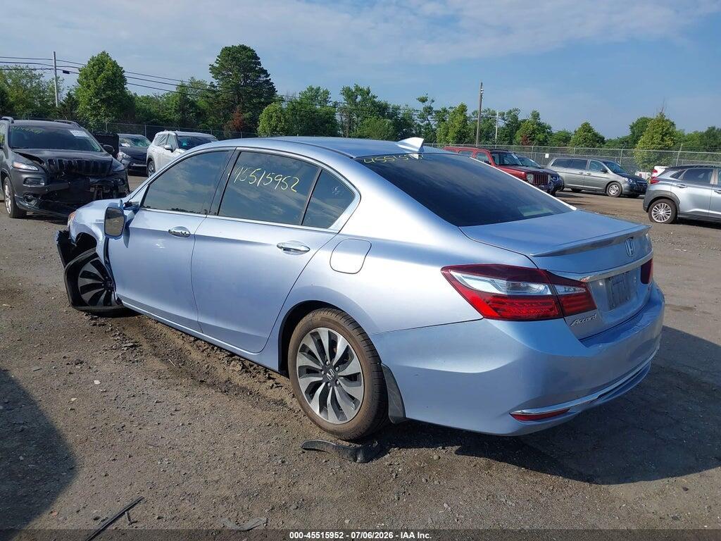 JHMCR6F56HC011179 2017 HONDA ACCORD HYBRID photo no. 3