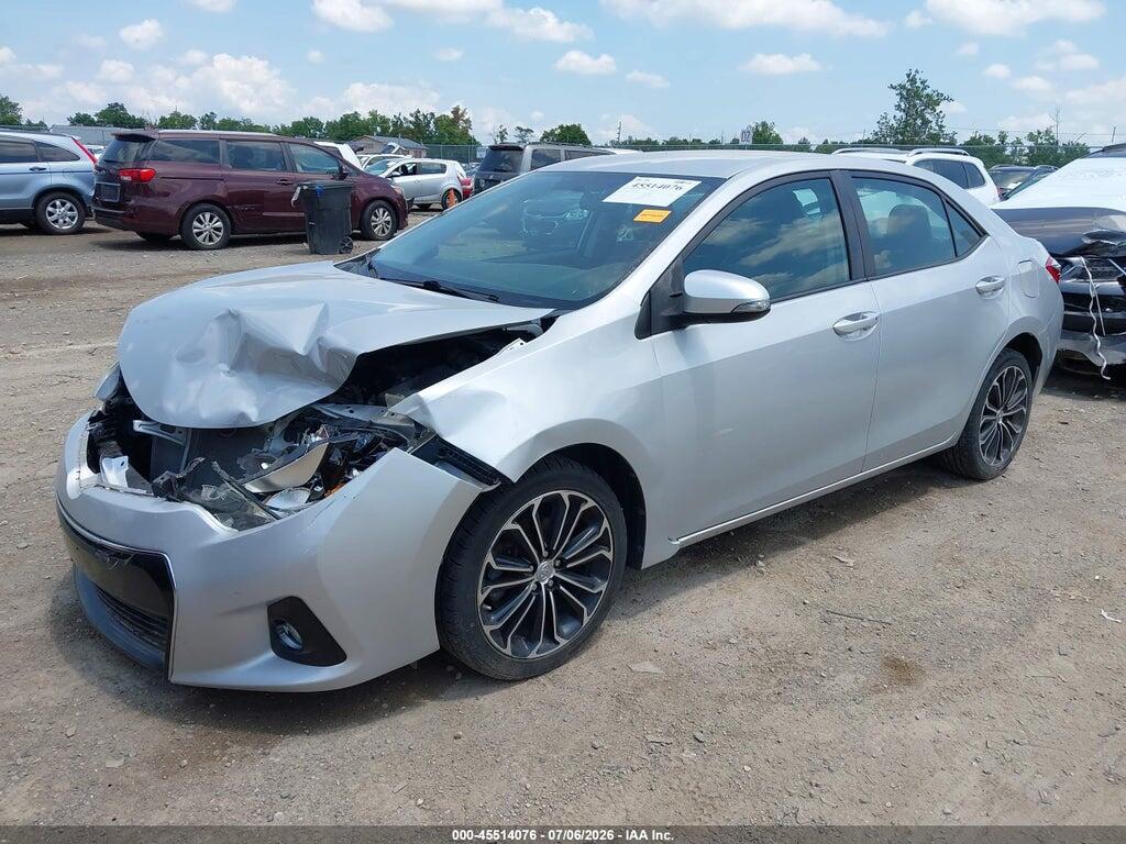 2T1BURHEXGC642534 2016 TOYOTA COROLLA photo no. 2