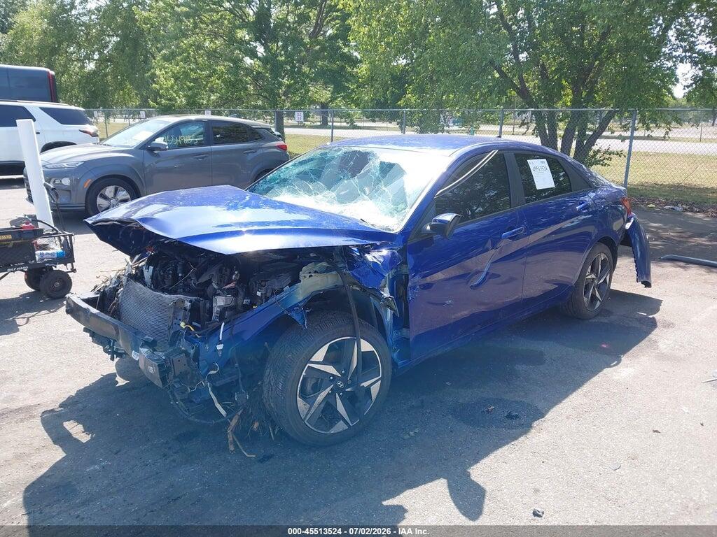 KMHLS4AG7PU408570 2023 HYUNDAI ELANTRA photo no. 2