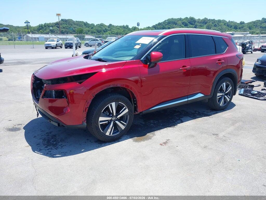 5N1AT3CA5MC699806 2021 NISSAN ROGUE photo no. 2