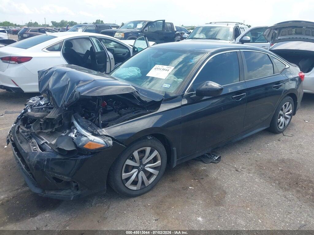 2HGFE2F20NH523586 2022 HONDA CIVIC photo no. 2