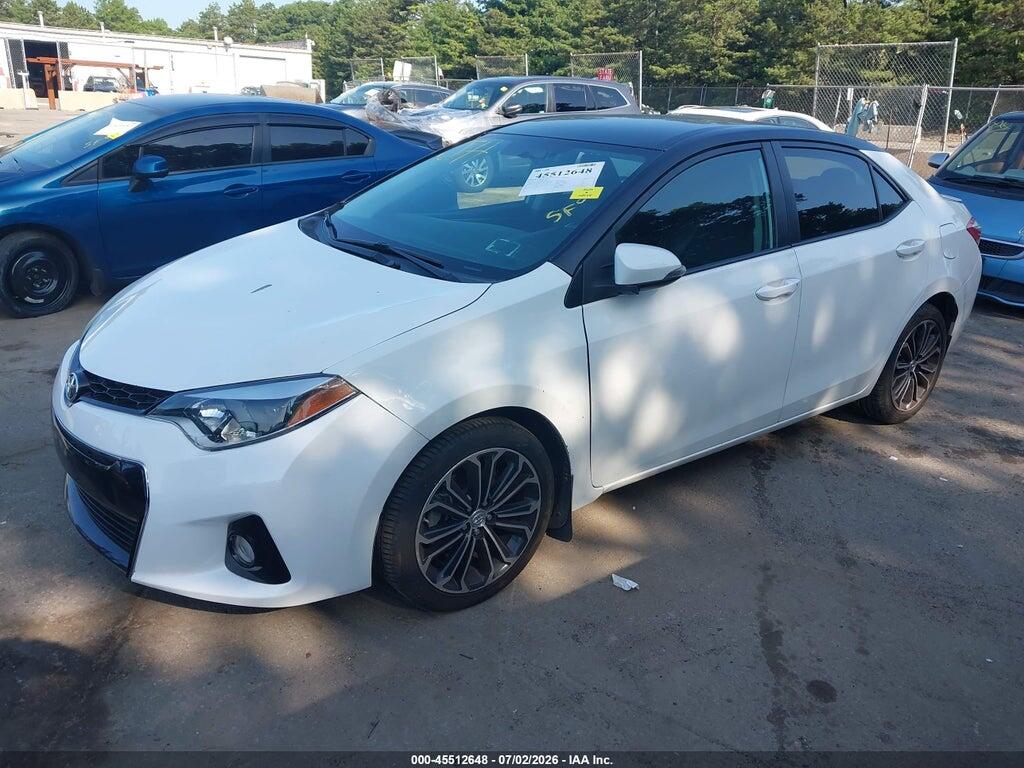 5YFBURHE6GP370807 2016 TOYOTA COROLLA photo no. 2