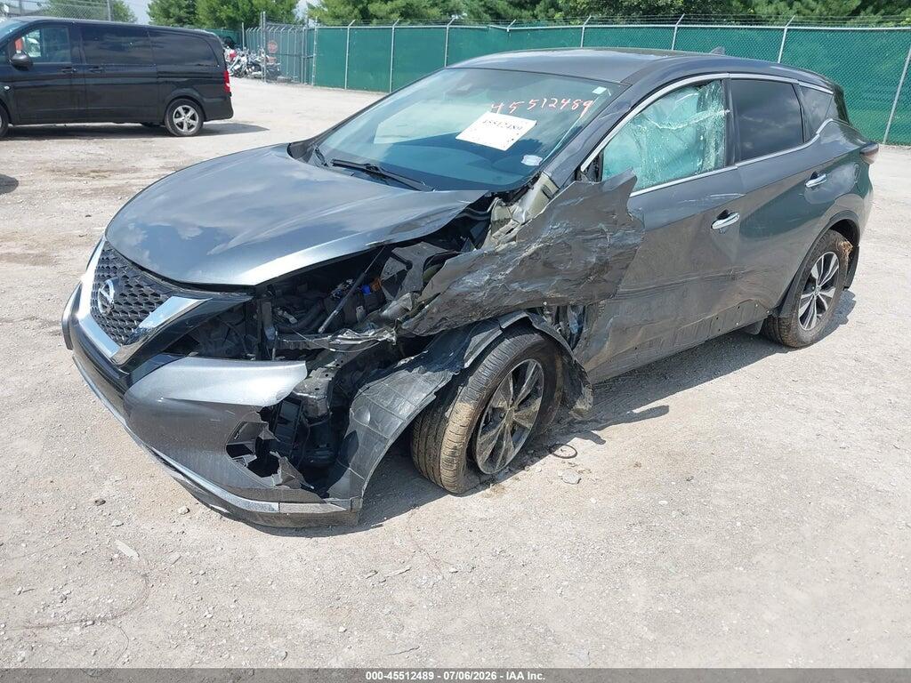 5N1AZ2AS2LN127793 2020 NISSAN MURANO photo no. 2