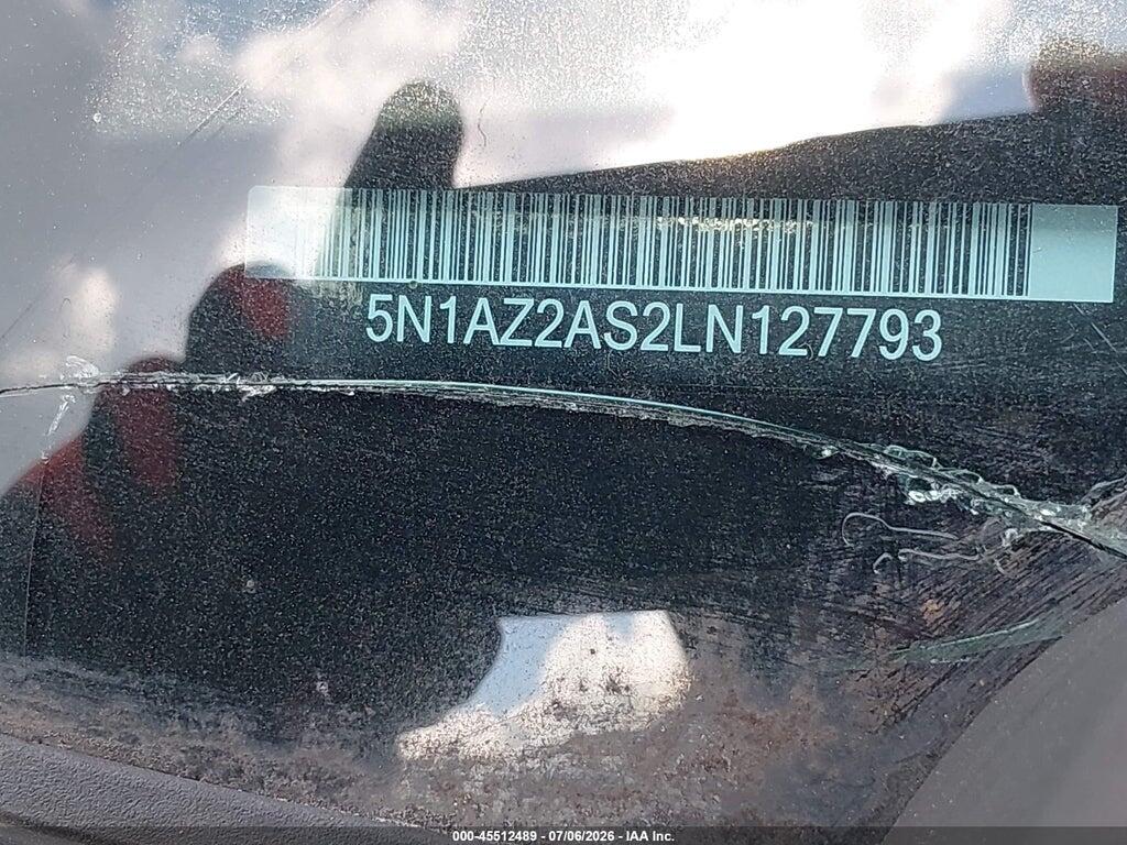 5N1AZ2AS2LN127793 2020 NISSAN MURANO photo no. 9