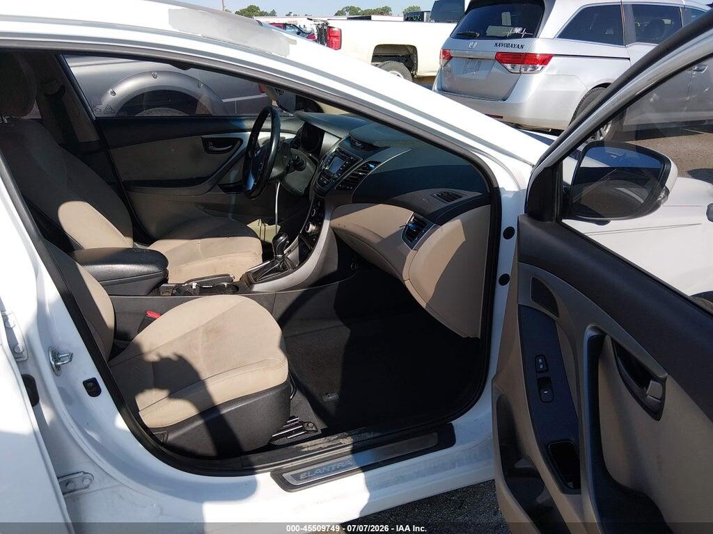 5NPDH4AE8GH780502 2016 HYUNDAI ELANTRA photo no. 5