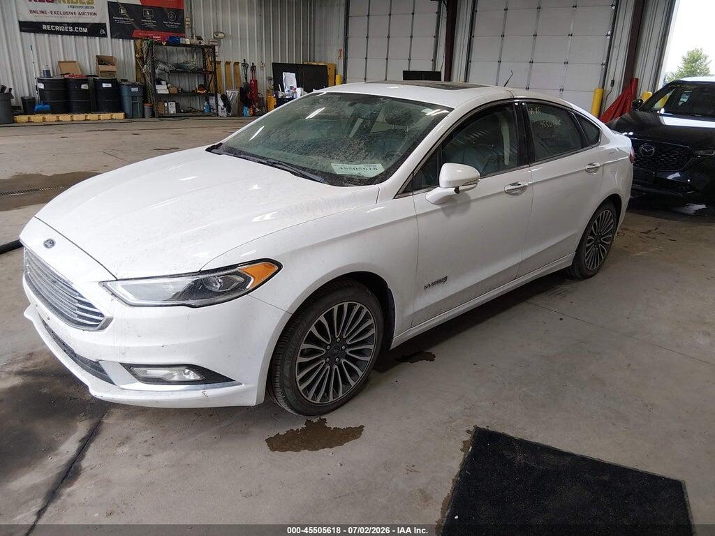 3FA6P0RU5HR323201 2017 FORD FUSION HYBRID photo no. 2