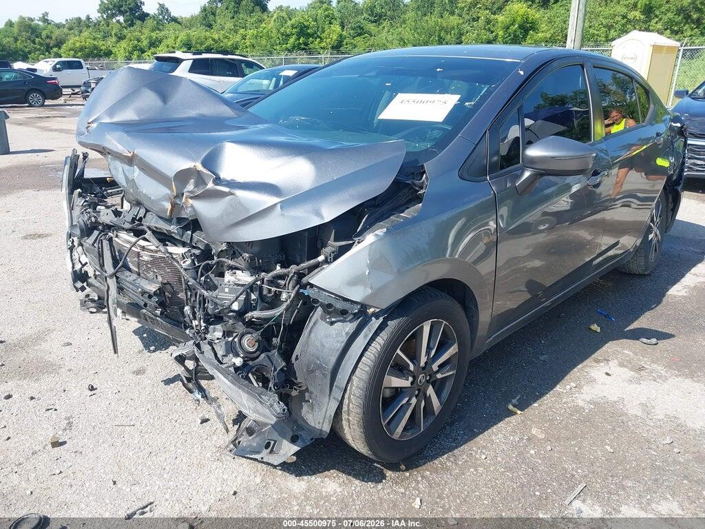 3N1CN8EV0ML868609 2021 NISSAN VERSA photo no. 2
