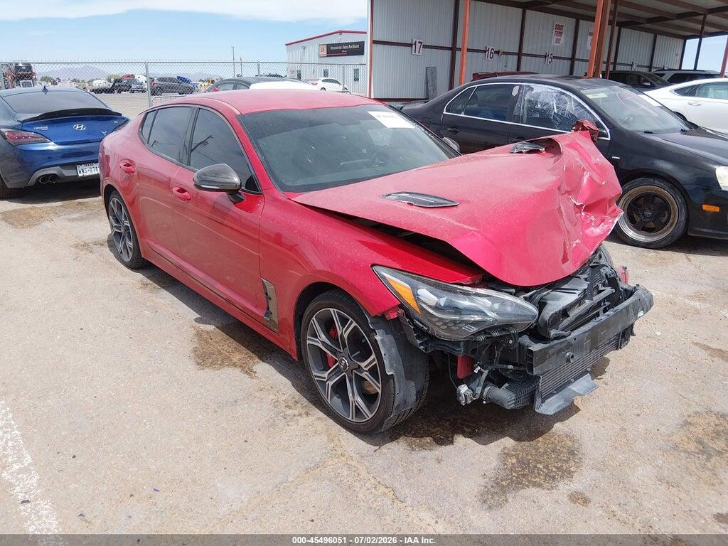 KNAE35LCXJ6032210 2018 KIA STINGER photo no. 1