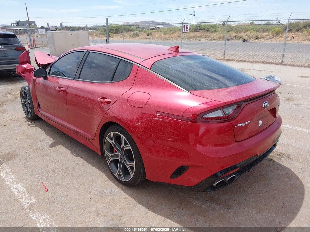 KNAE35LCXJ6032210 2018 KIA STINGER photo no. 3