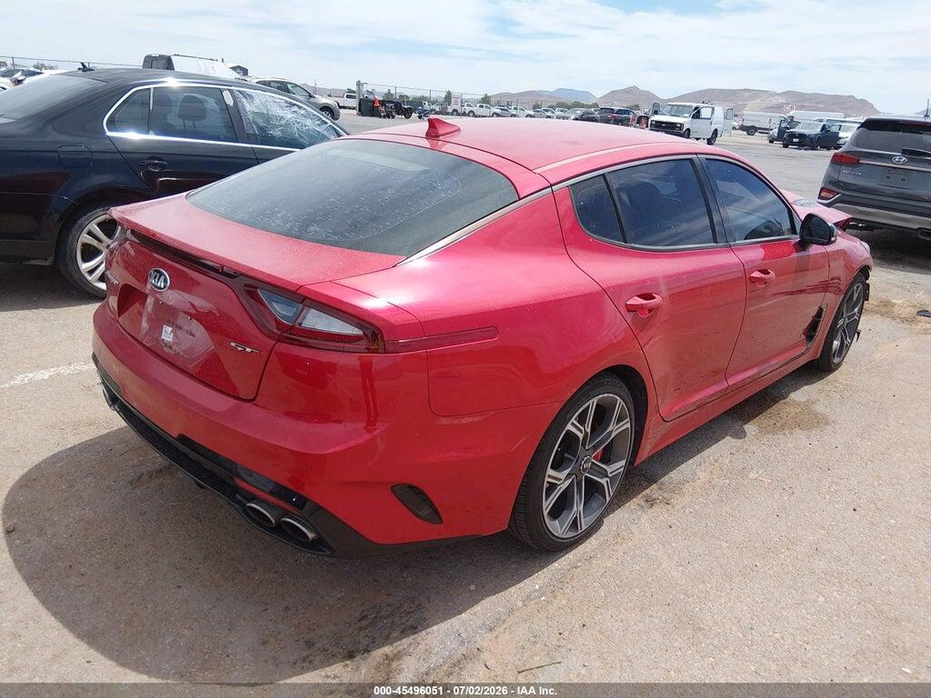 KNAE35LCXJ6032210 2018 KIA STINGER photo no. 4