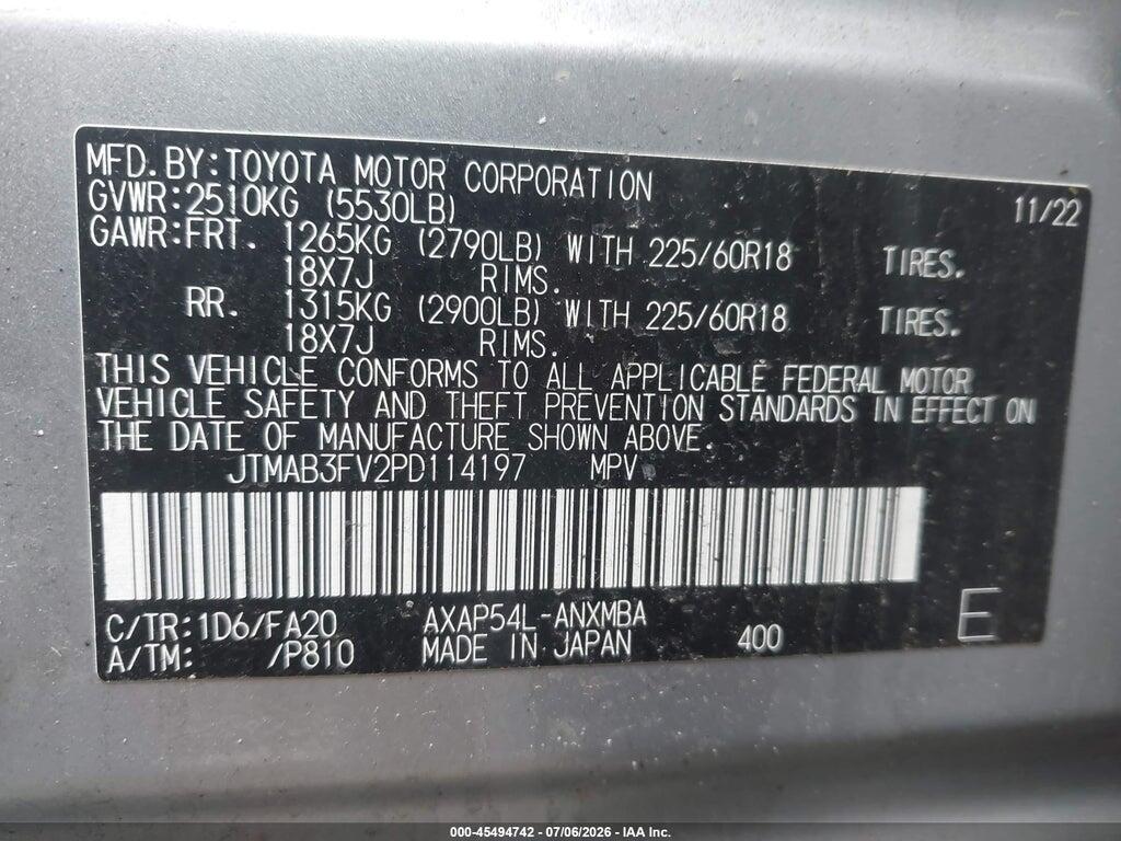 JTMAB3FV2PD114197 2023 TOYOTA RAV4 PRIME photo no. 9