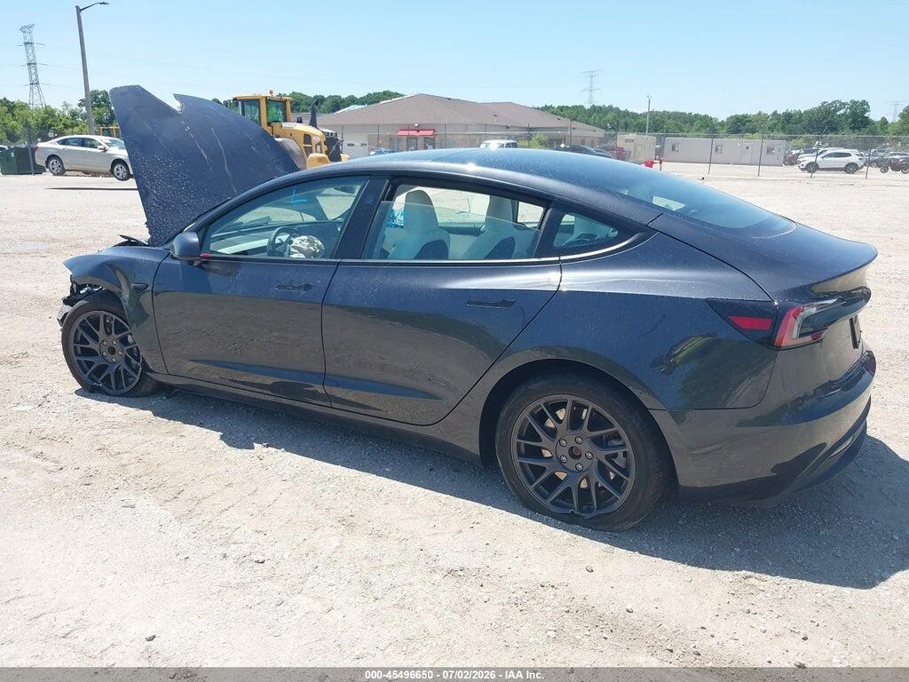 5YJ3E1EA8SF039350 2025 TESLA MODEL 3 photo no. 3