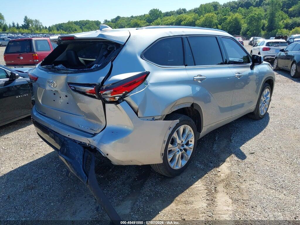 5TDDZRBH6MS146632 2021 TOYOTA HIGHLANDER photo no. 4