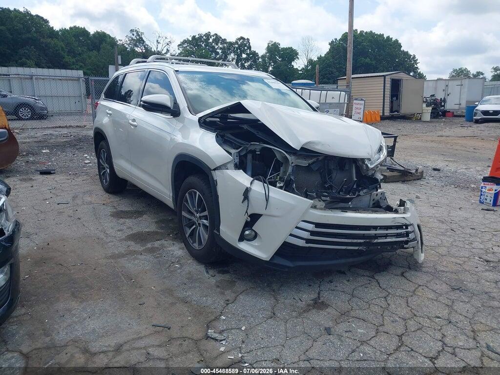 5TDKZRFH8JS550349 2018 TOYOTA HIGHLANDER photo no. 1
