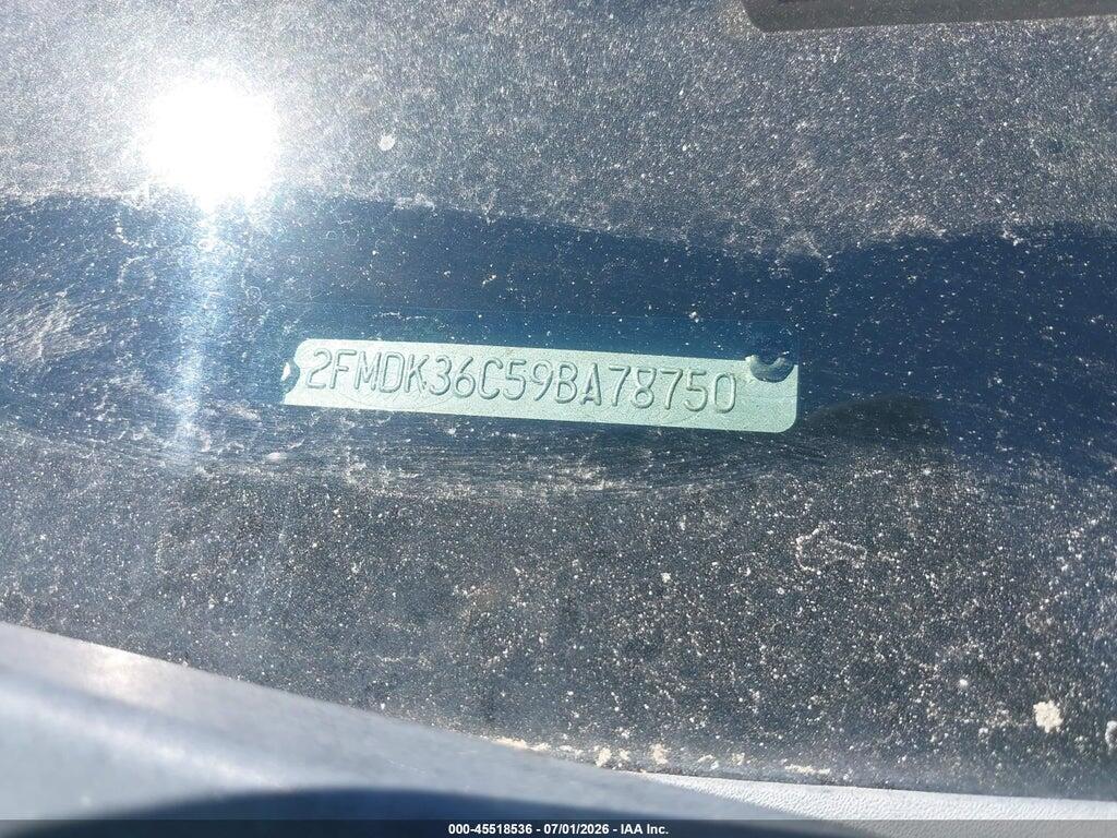 2FMDK36C59BA78750 2009 FORD EDGE photo no. 9