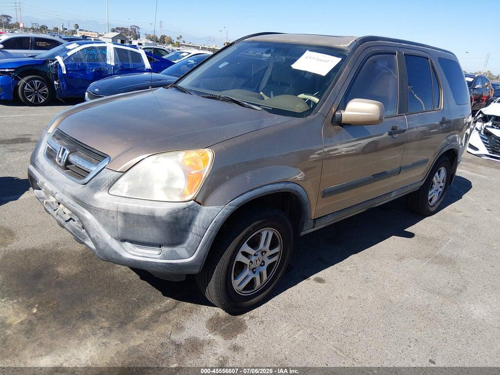 JHLRD78872C083879 2002 HONDA CR-V photo no. 2