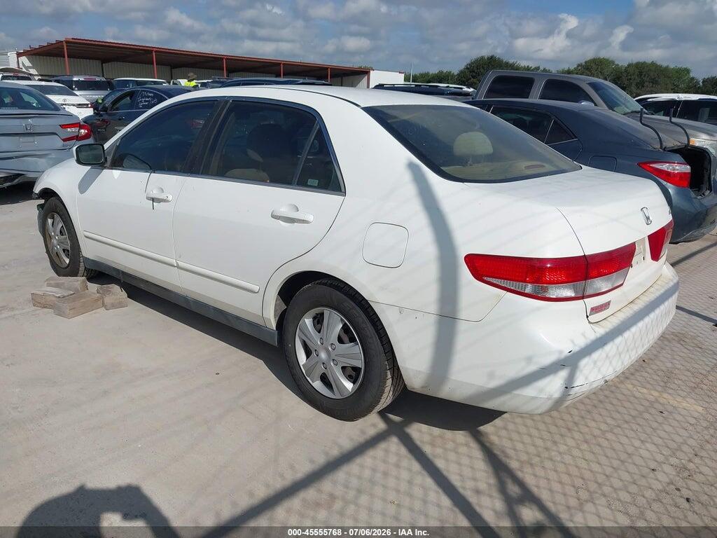 JHMCM563X3C003392 2003 HONDA ACCORD SDN photo no. 3