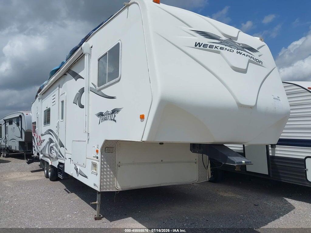 5HRSS403X7C019511 2007 WEEKEND WARRIOR TOY HAULER photo no. 1