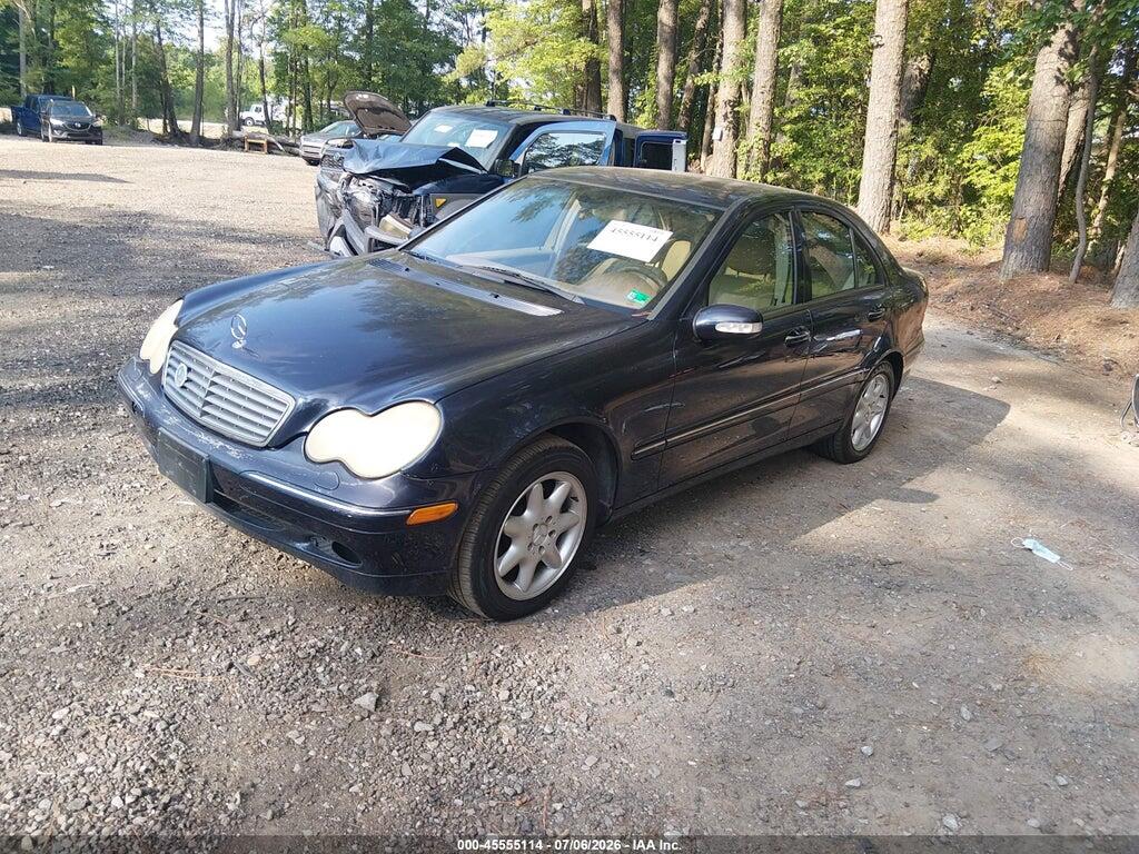 WDBRF61JX2F139695 2002 MERCEDES-BENZ C 240 photo no. 2