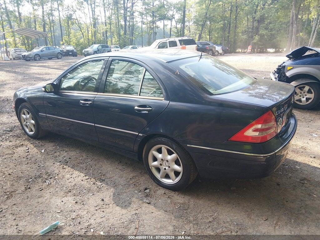 WDBRF61JX2F139695 2002 MERCEDES-BENZ C 240 photo no. 3