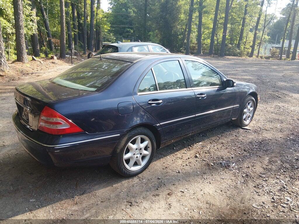 WDBRF61JX2F139695 2002 MERCEDES-BENZ C 240 photo no. 4