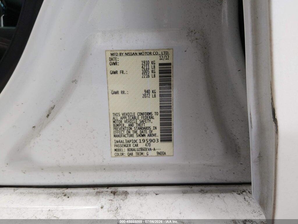 1N4AL3AP1DC195903 2013 NISSAN ALTIMA photo no. 9